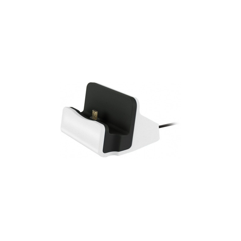 Univerzálna stolná kolíska s obojstranným microUSB konektorom
