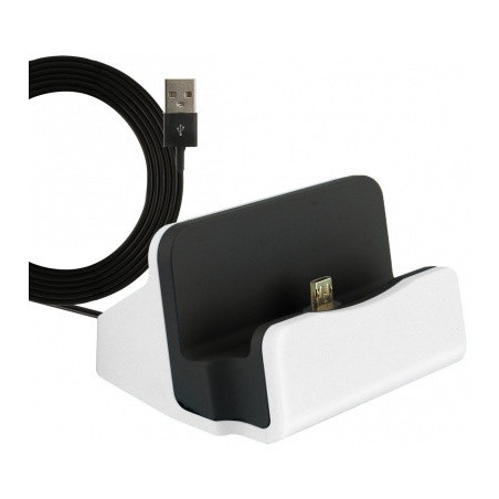 Univerzálna stolná kolíska s obojstranným microUSB konektorom