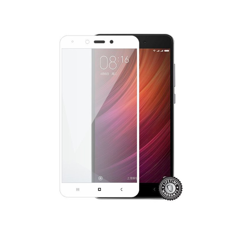 Screenshield ™ XIAOMI Redmi Note 4 Tempered Glass protection (full COVER white)
