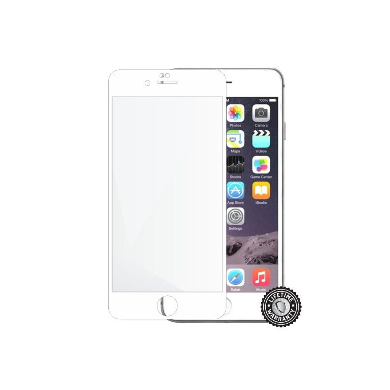 Screenshield APPLE iPhone 6 Plus / 6S Plus Tempered Glass protection (full COVER white)