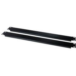 1U Blanking Panel Kit 19   Black