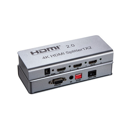 HDMI 2.0 splitter 1-2 porty, 4K x 2K/60Hz, FULL HD
