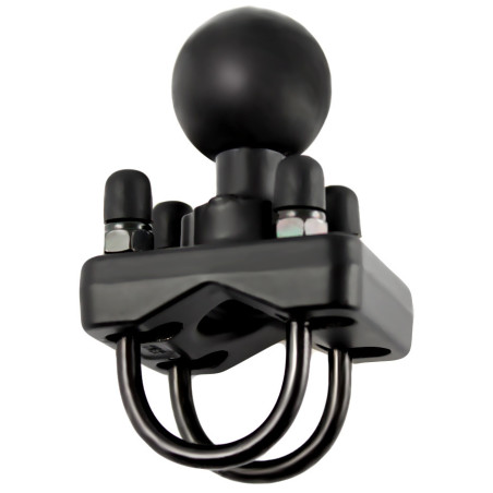 RAM Mounts dvojitý úchyt na riadidlá motorky alebo tyč O 19,05-31,75 mm, s 1,5" čapom, RAM-235U