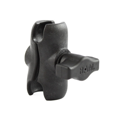 RAM Mounts rameno krátke, tvrdený plast, pre 1" guľové čapy (celková dĺžka 60 mm), RAP-B-201U-A