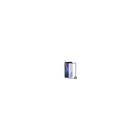 Screenshield APPLE iPhone Xr Tempered Glass protection (full COVER black)