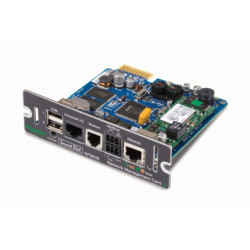 UPS Network Management Card 2 w  Environmental Monitoring, Out of Band Access and Modbus
