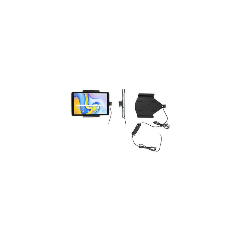 Brodit držiak do auta na Samsung Galaxy Tab A 10.5 SM-T590/SM-T595d bez púzdra, so skrytým nabíjaním
