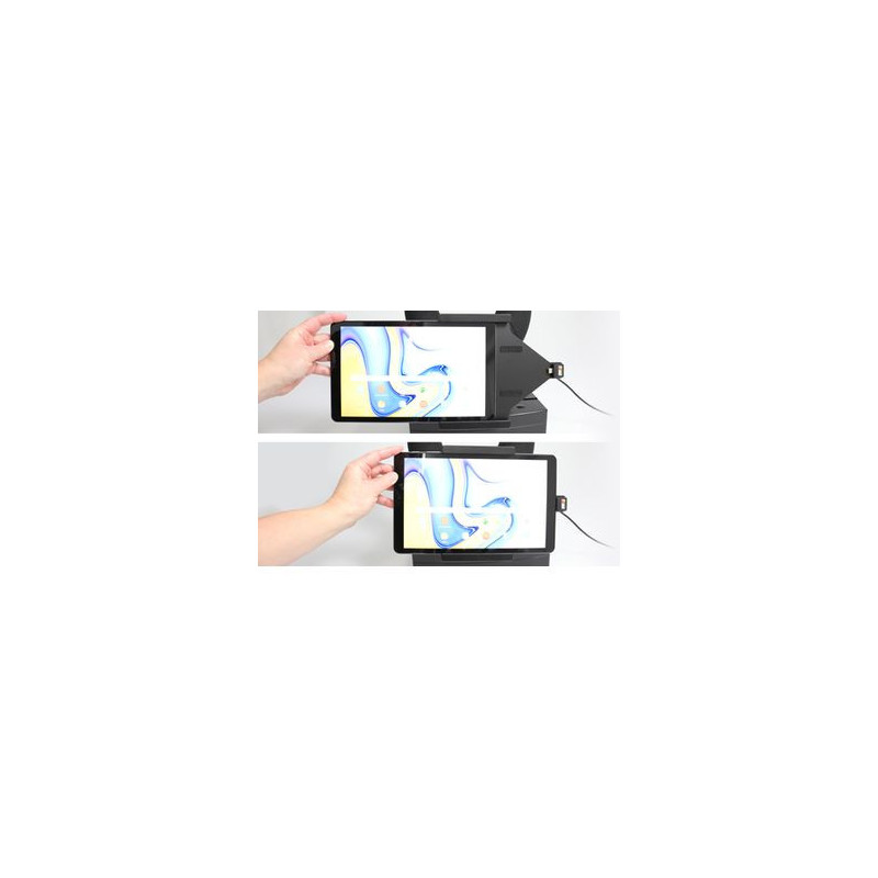 Brodit držiak do auta na Samsung Galaxy Tab A 10.5 SM-T590/SM-T595d bez púzdra, so skrytým nabíjaním