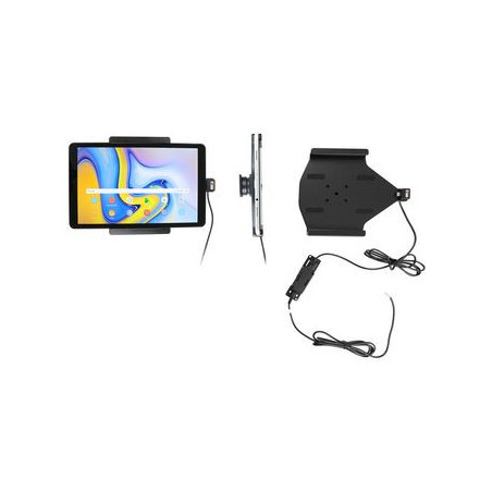 Brodit držiak do auta na Samsung Galaxy Tab A 10.5 SM-T590/SM-T595d bez púzdra, so skrytým nabíjaním