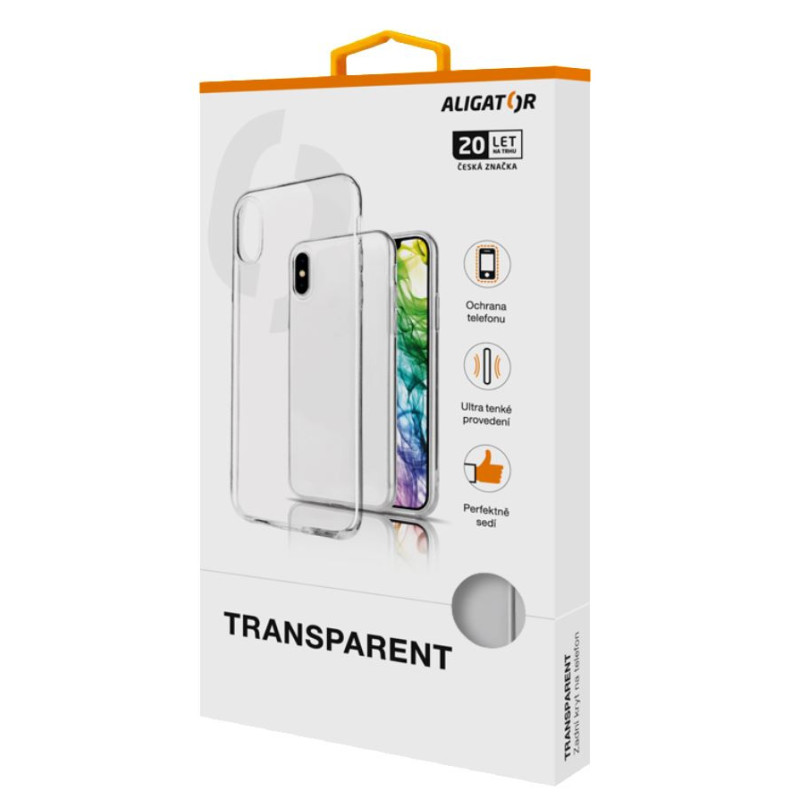 ALIGATOR Puzdro Transparent Huawei Y7 2019