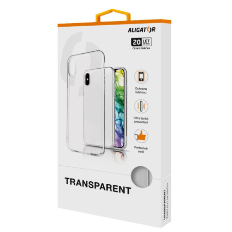 ALIGATOR Puzdro Transparent Samsung Galaxy A20e