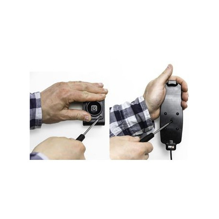 Brodit držiak do auta na Samsung Galaxy S10/S9/S8 a iné s pružinou, s nab. z cig. zapaľovače/USB