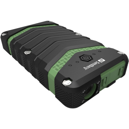 Sandberg prenosný zdroj USB 20100 mAh, Survivor Outdoor, pre chytré telefóny, čiernozelený