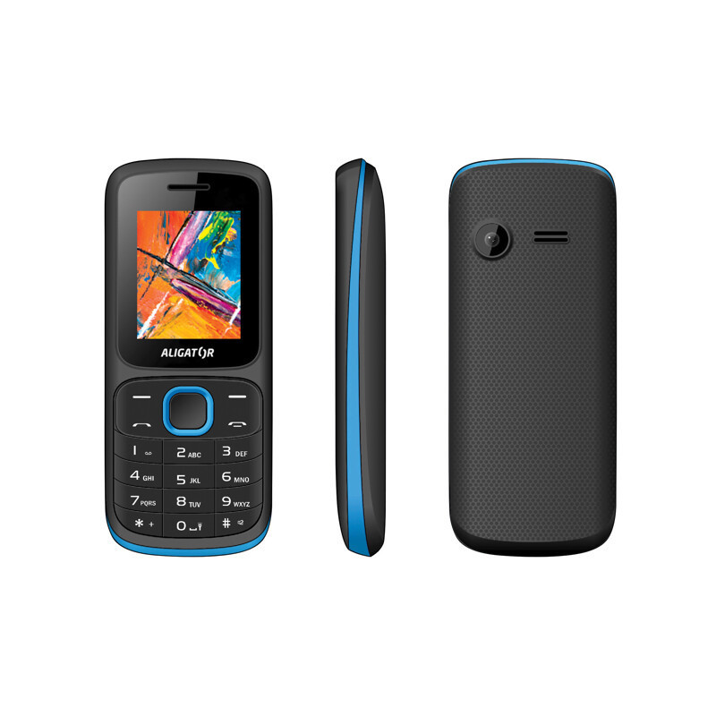 ALIGATOR D210 Dual sim čierno-modrý