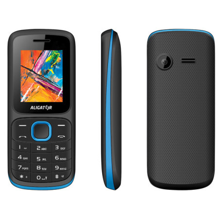 ALIGATOR D210 Dual sim čierno-modrý