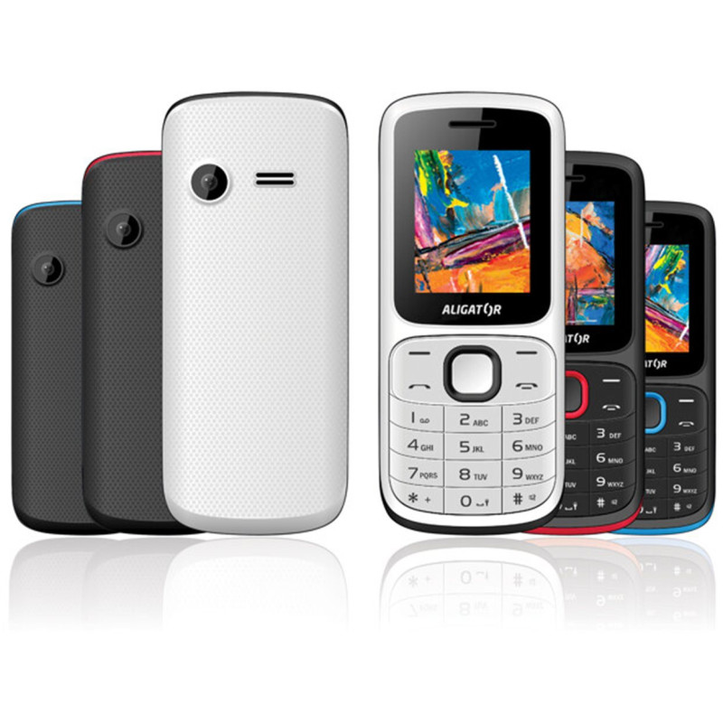 ALIGATOR D210 Dual sim bielo-čierny