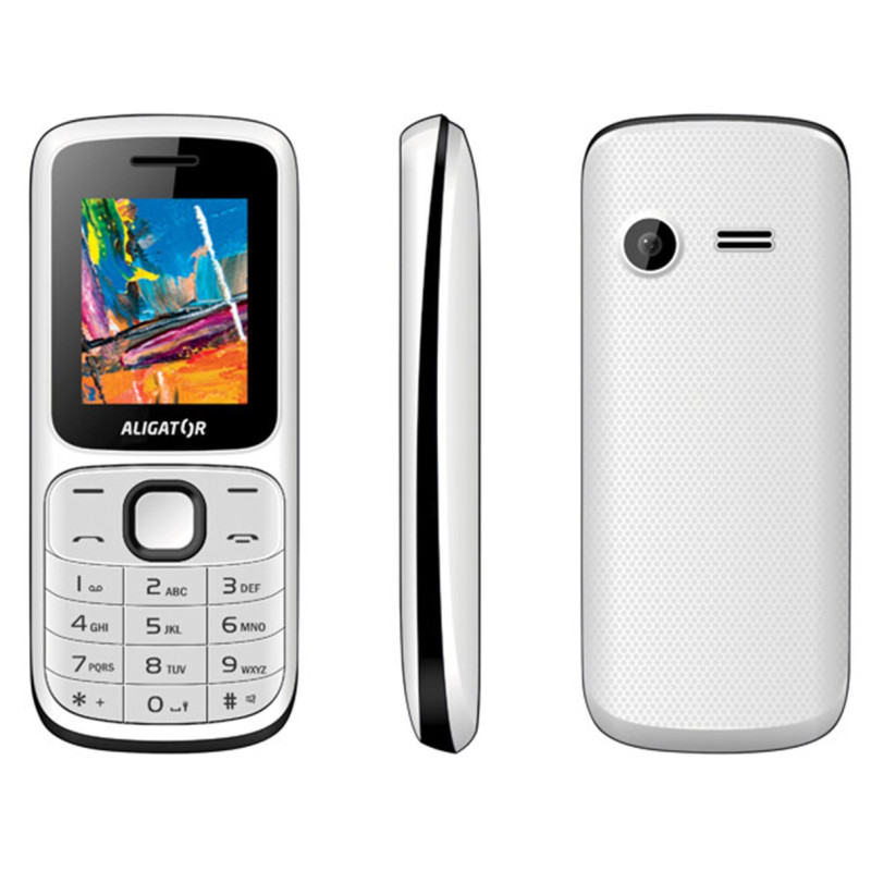 ALIGATOR D210 Dual sim bielo-čierny