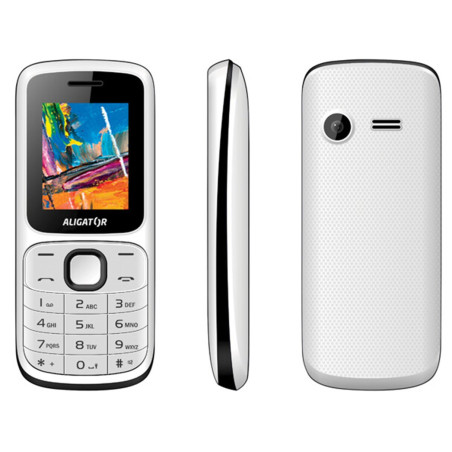 ALIGATOR D210 Dual sim bielo-čierny