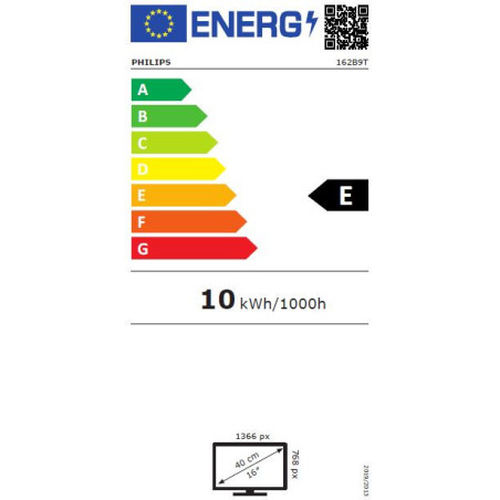 16" LED Philips 162B9T - touch
