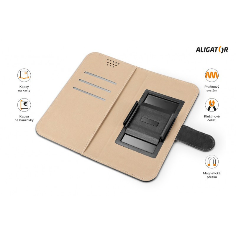 ALIGATOR Puzdro UNI-FIX, vel.XXL(170*83) čierna