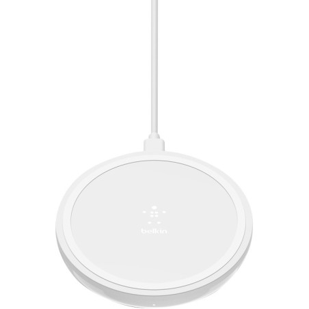 BELKIN 10W bezdrôtová nabíjačka so zdrojom a káblom, biela