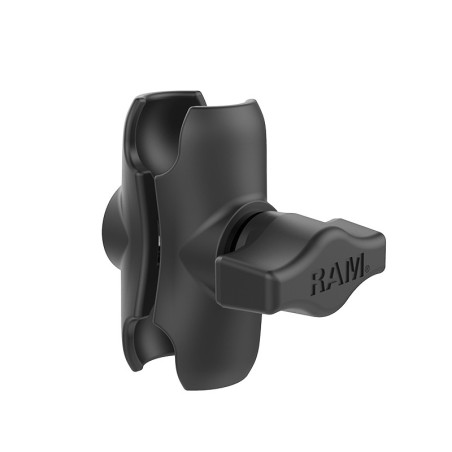 RAM Mounts rameno krátke, kovové, pre 1" guľové čapy (celková dĺžka 60 mm), RAM-B-201U-A