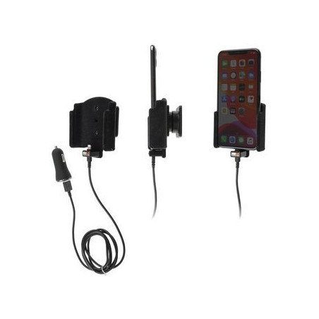 Brodit držiak do auta na Apple iPhone 11 Pro Max bez púzdra, s nabíjaním z cig. zap/USB