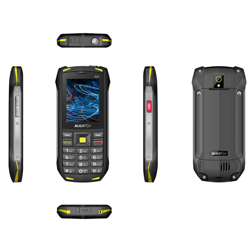 ALIGATOR R40 eXtremo čierno-žltý
