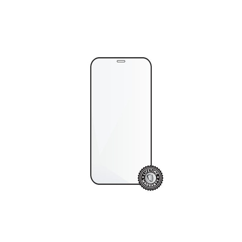 Screenshield APPLE iPhone 12 mini 5.4" Tempered Glass protection (full COVER black)