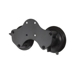 RAM Mounts úchyt s dvoma prísavkami na sklo s priemerom 84 mm, AMPS vzor dier, RAM-B-189BU