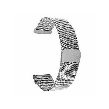 Tactical 699 Loop Magnetický Kovový Remienok 22mm Silver