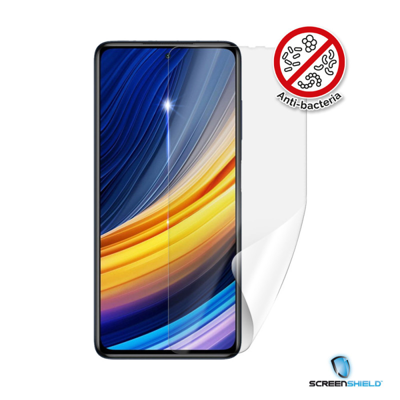 Screendshield Anti-Bacteria XIAOMI POCO F3 fólia na displej