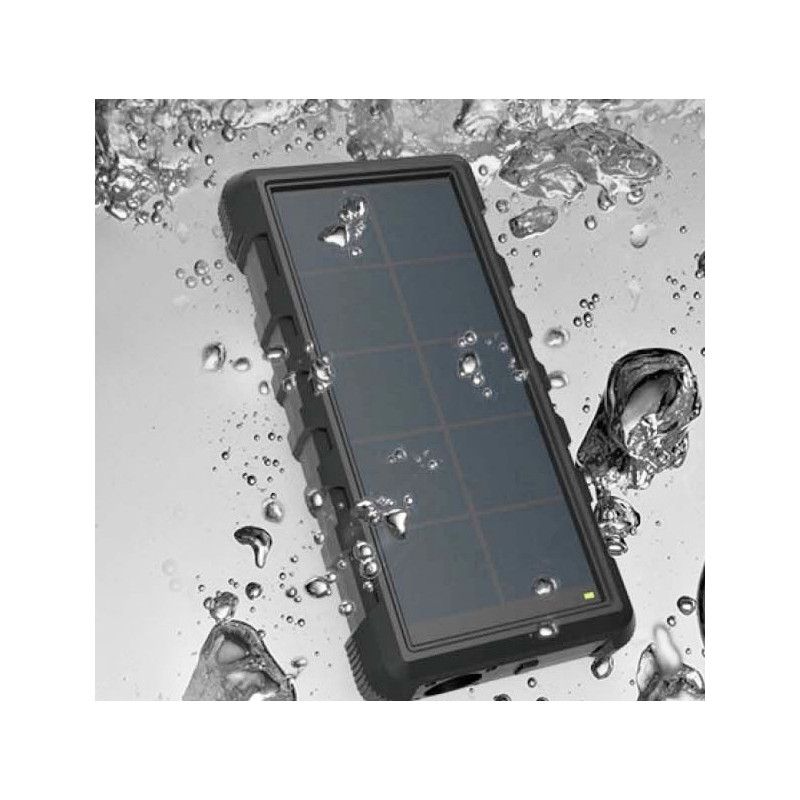 Solárna powerbanka VIKING W24W 24000mAh, QC3.0, bezdrôtové nabíjanie