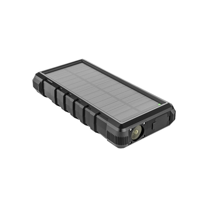 Solárna powerbanka VIKING W24W 24000mAh, QC3.0, bezdrôtové nabíjanie