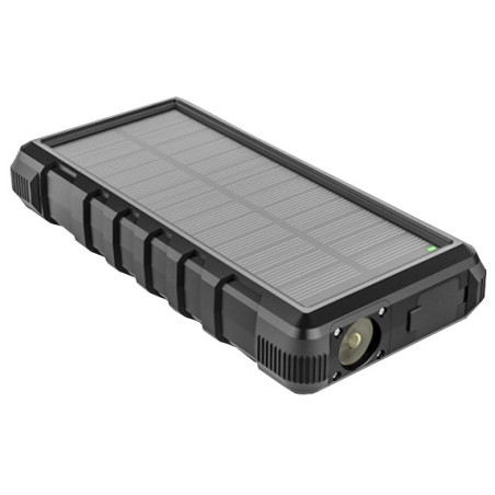Solárna powerbanka VIKING W24W 24000mAh, QC3.0, bezdrôtové nabíjanie