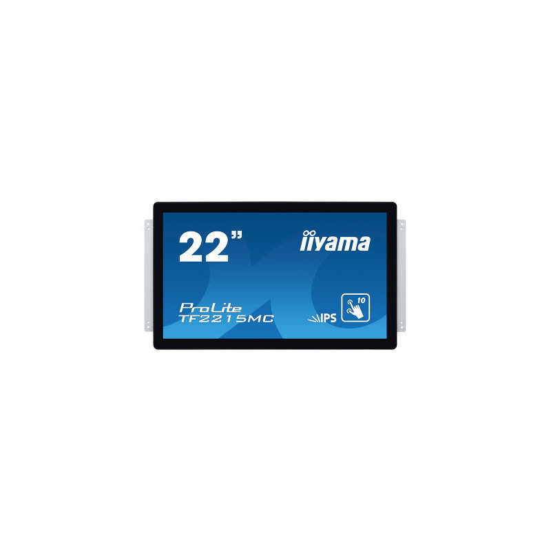 22" iiyama TF2215MC-B2: IPS, FullHD, capacitive, 10P, 350cd/m2, VGA, DP, HDMi, čierny