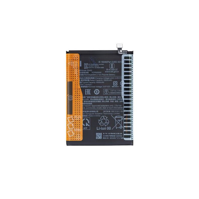Xiaomi BN62 Original Batéria 6000mAh Service Pack