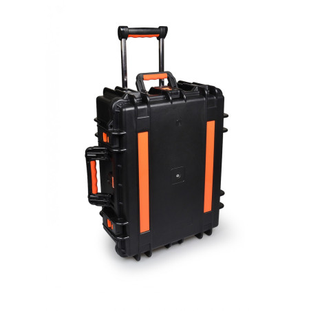PORT CONNECT Rolling charging cabinet, nabíjací prepravný kufor na kolieskach pre 12 zariadení, čierny