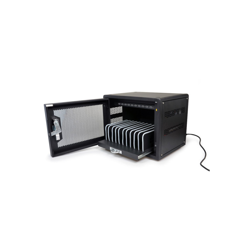 PORT CONNECT CHARGING CABINET 10 UNITS, čierny