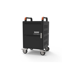 PORT CONNECT CHARGING CABINET 20 Notebooks + RACK 1xU 19||, čierny
