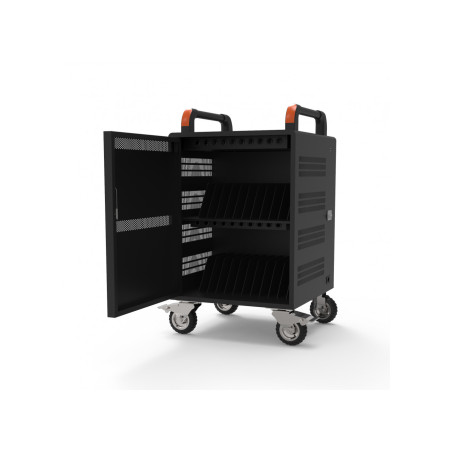 PORT CONNECT CHARGING CABINET 20 Notebooks + RACK 1xU 19||, čierny