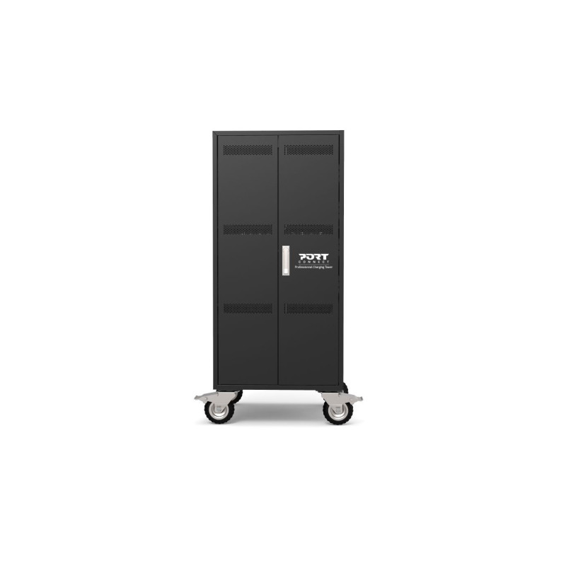 PORT CONNECT CHARGING CABINET 30 Notebooks + RACK 1xU 19||, čierny