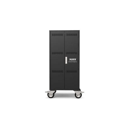 PORT CONNECT CHARGING CABINET 30 Notebooks + RACK 1xU 19||, čierny