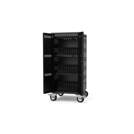PORT CONNECT CHARGING CABINET 30 Notebooks + RACK 1xU 19||, čierny
