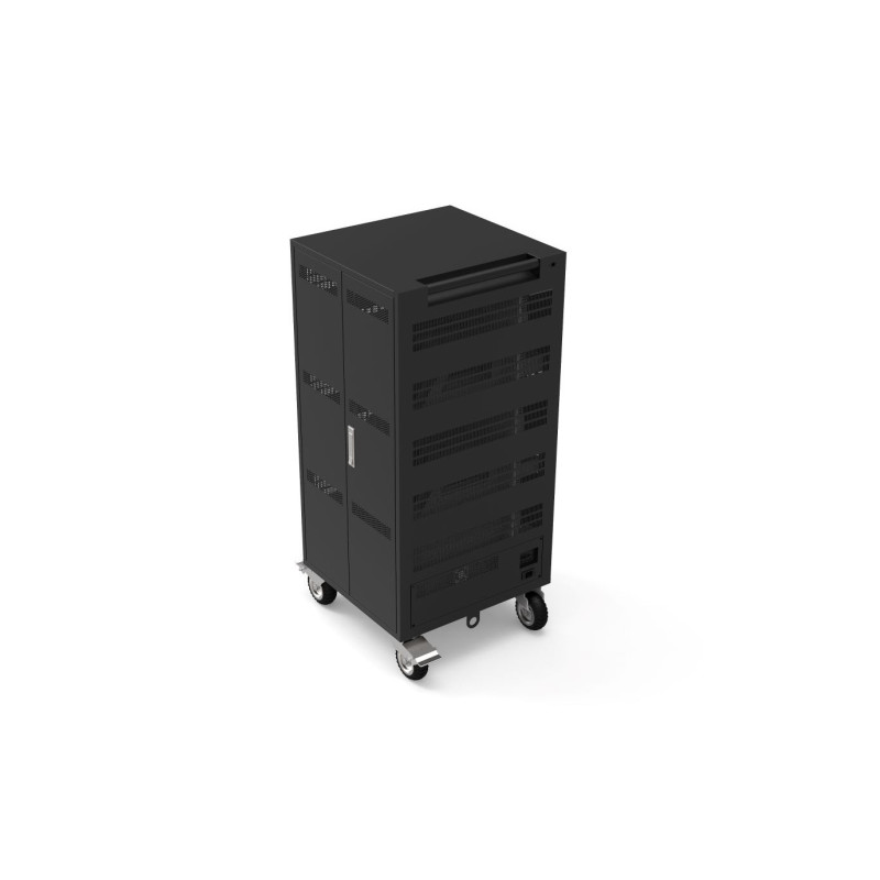 PORT CONNECT CHARGING CABINET 30 Notebooks + RACK 1xU 19||, čierny