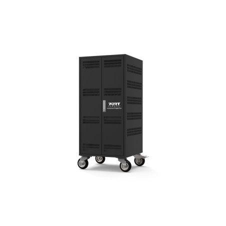 PORT CONNECT CHARGING CABINET 30 Notebooks + RACK 1xU 19||, čierny