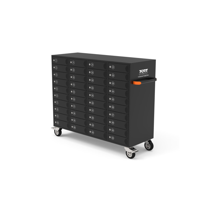 PORT CONNECT CHARGING CABINET 40 Slots, individual doors