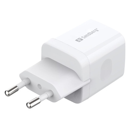 Sandberg USB-C AC Charger PD20W, biela