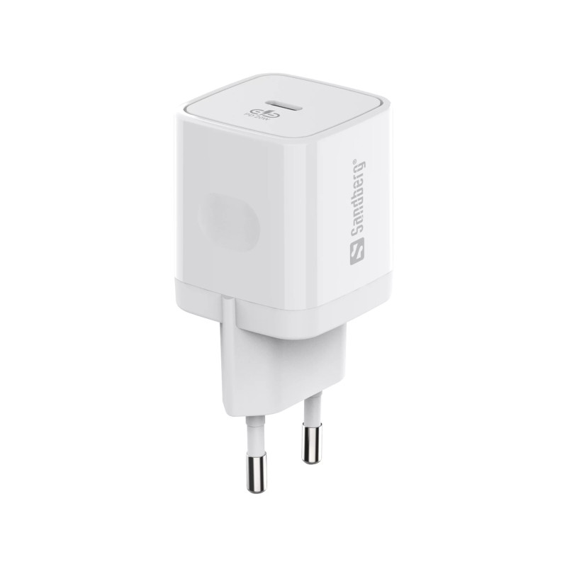 Sandberg USB-C AC Charger PD20W, biela