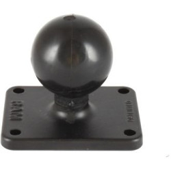 RAM Mounts obdĺžnikový úchyt na skrutky alebo skrutky, 5 x 6 cm, s guľovým čapom 1,5", RAM-202U-225